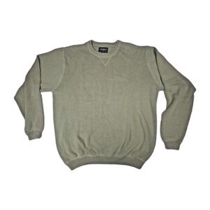 Vintage Y2K Eddie Bauer Sweater Australia Made 100% Green Cotton XL Tall